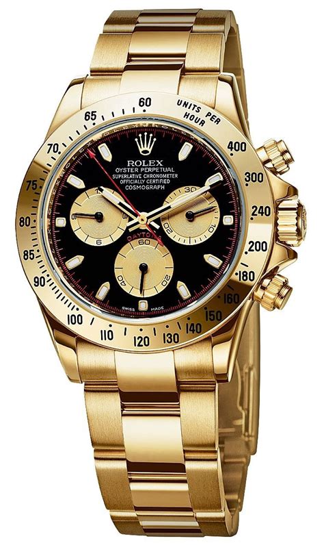 mens gold rolex watch with black face|all gold rolex with diamonds.